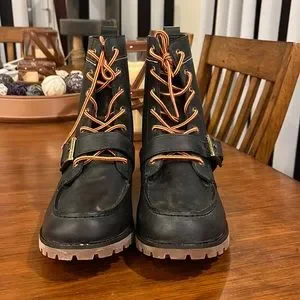 Tommy Hilfiger Ranger Narcisco Boots TOMMY HILFIGER MEN SIZE 10 & 11 NARCISCO DARK BROWN LEATHER  main image 4